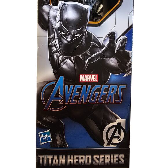 Marvel Avengers Black Panther Action Figure Titan Hero Series 12 in. NWT - Picture 3 of 9
